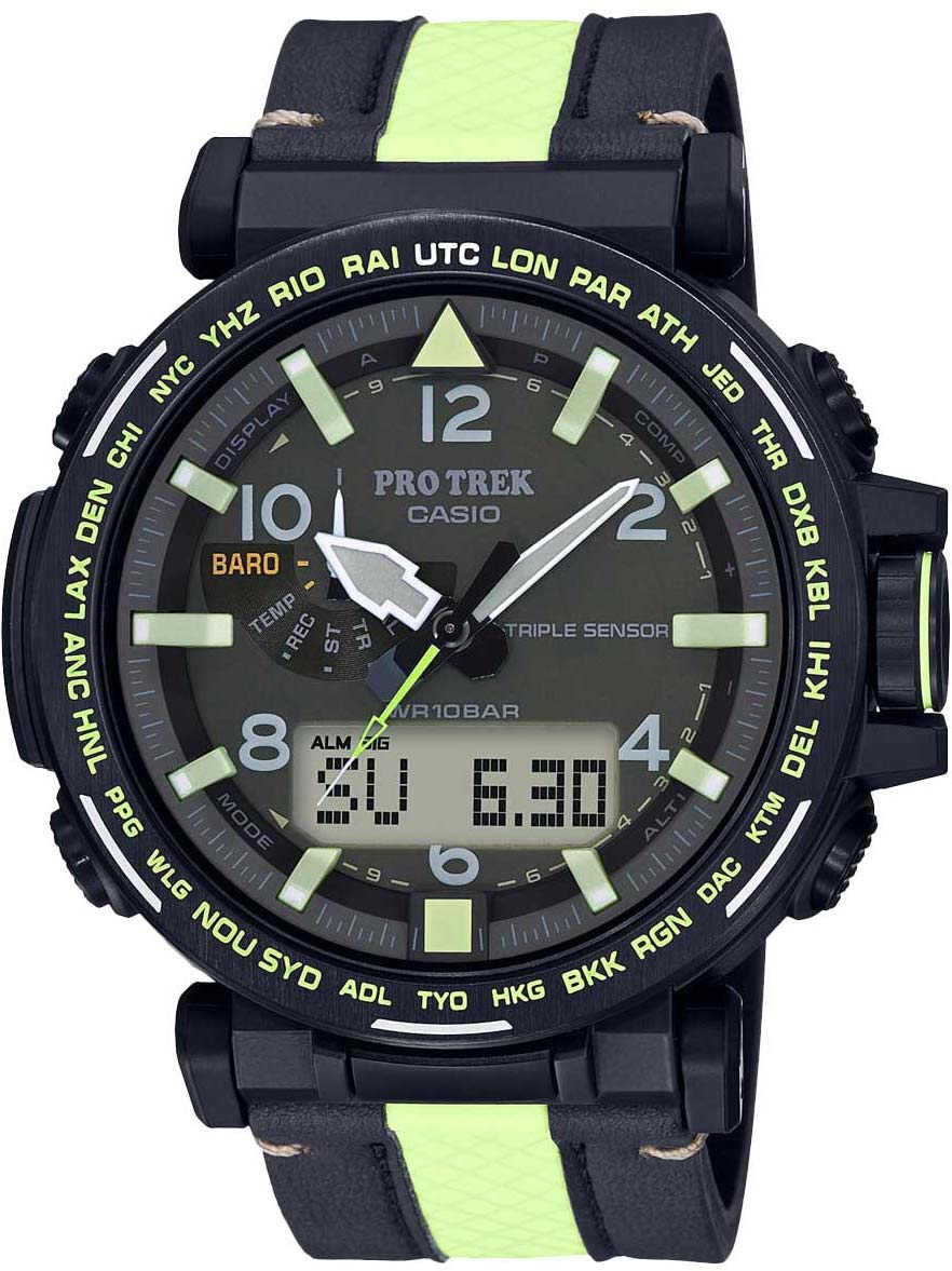 Casio Pro Trek PRG-650YL-3ER с хронографом