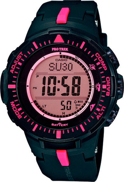 Casio Pro Trek PRG-300-1A4 с хронографом