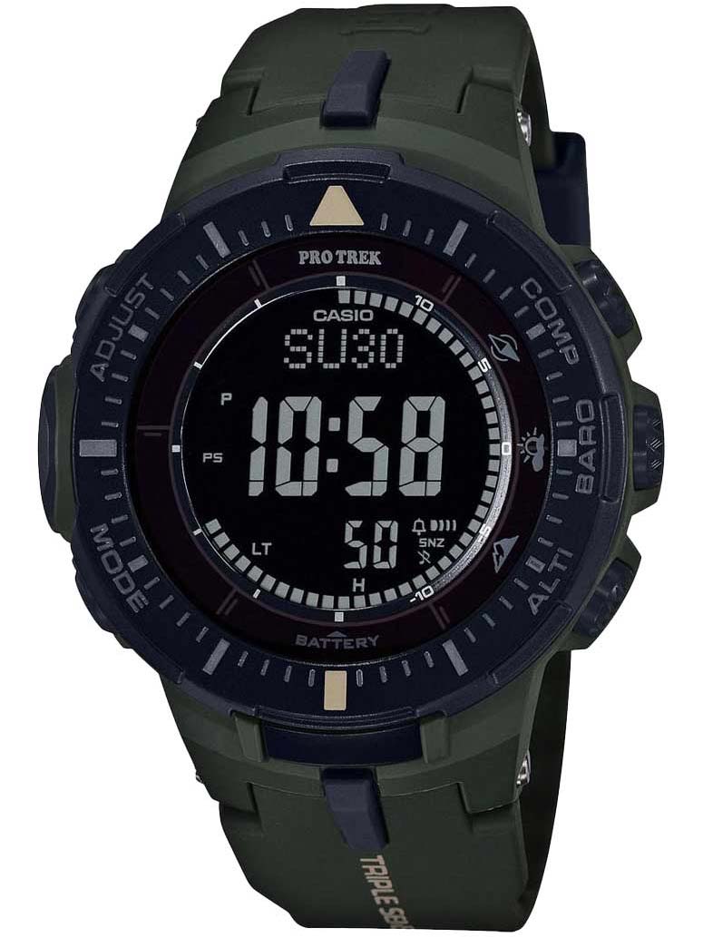 Casio Pro Trek PRG-300-3E с хронографом